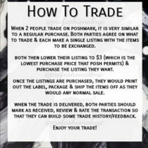 We do trades!!!!!